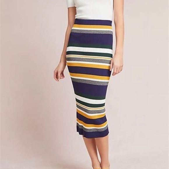 Anthropologie Callahan striped maxi skirt - Picture 4 of 5